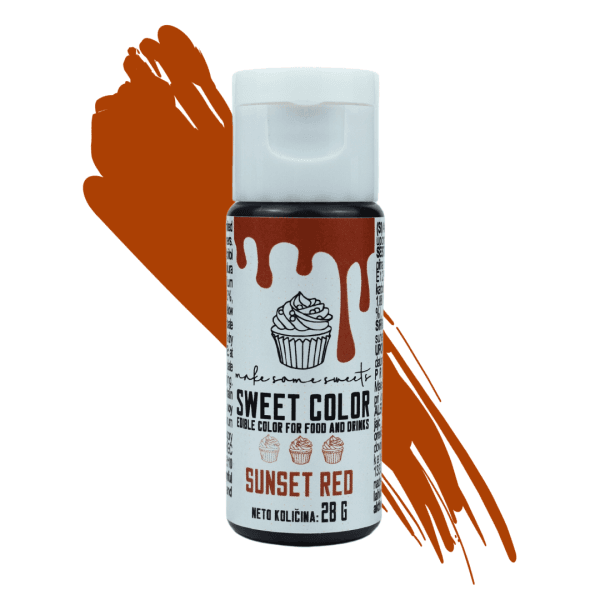 Food Color - SUNSET RED
