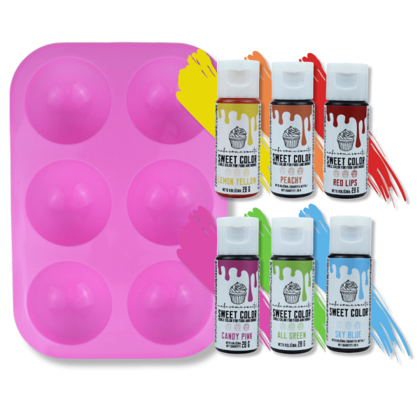 Choco Bombs Colors 6Pack Set